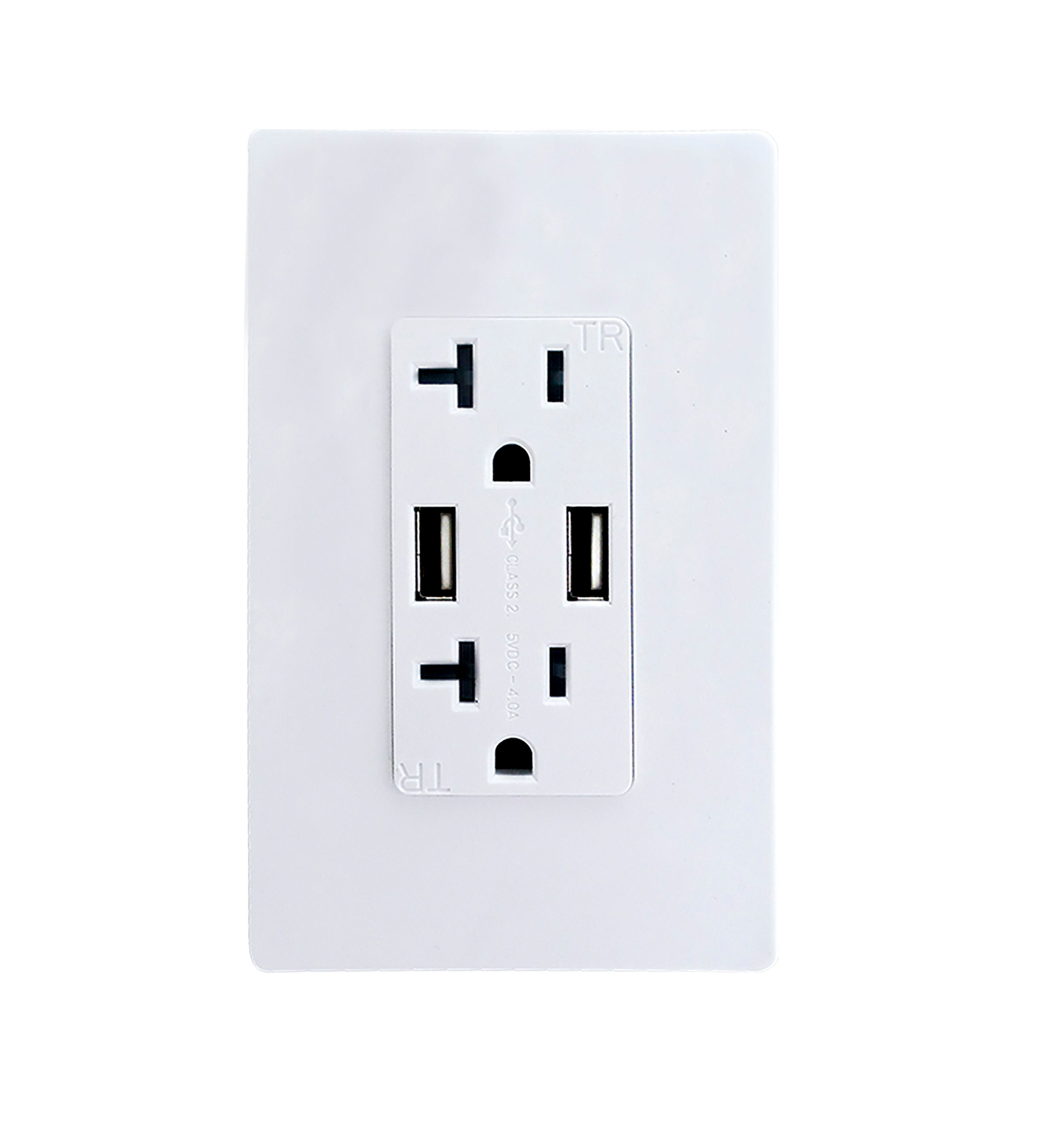 TOMACORRIENTE DOBLE TR Y USB - EAGLE