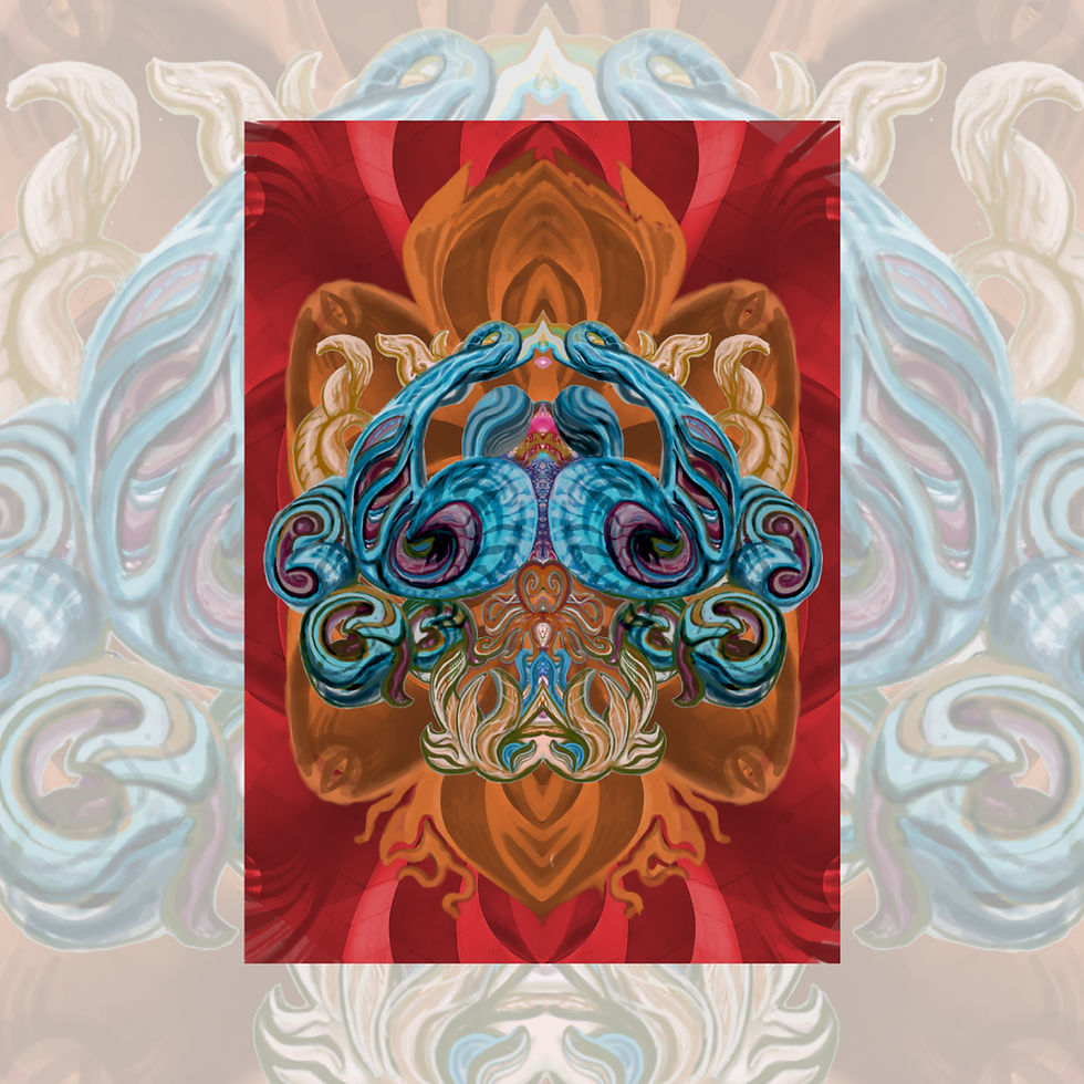 Thumbnail: 'Shellshock' Art print *exclusive colour*