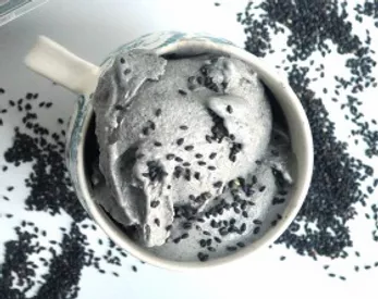 Black Sesame Ice-cream | divinelife