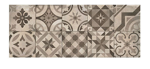 縮圖：西班牙 Spain Cifre 20×50cm 80×50cm BESOLI COMPOSICION 吸水磚 花磚 藝術磚