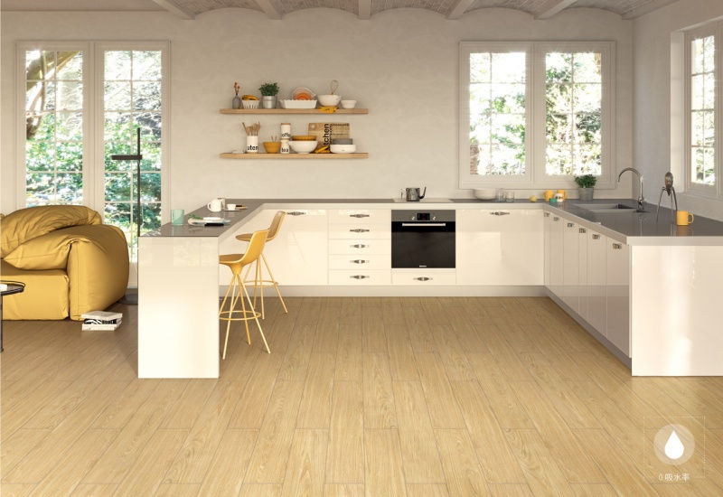 縮圖：中國佛山磁磚 FOSHAN Tiles WK10209 木紋磚 Wood Grain Brick 地磚 啞光 20×100cm