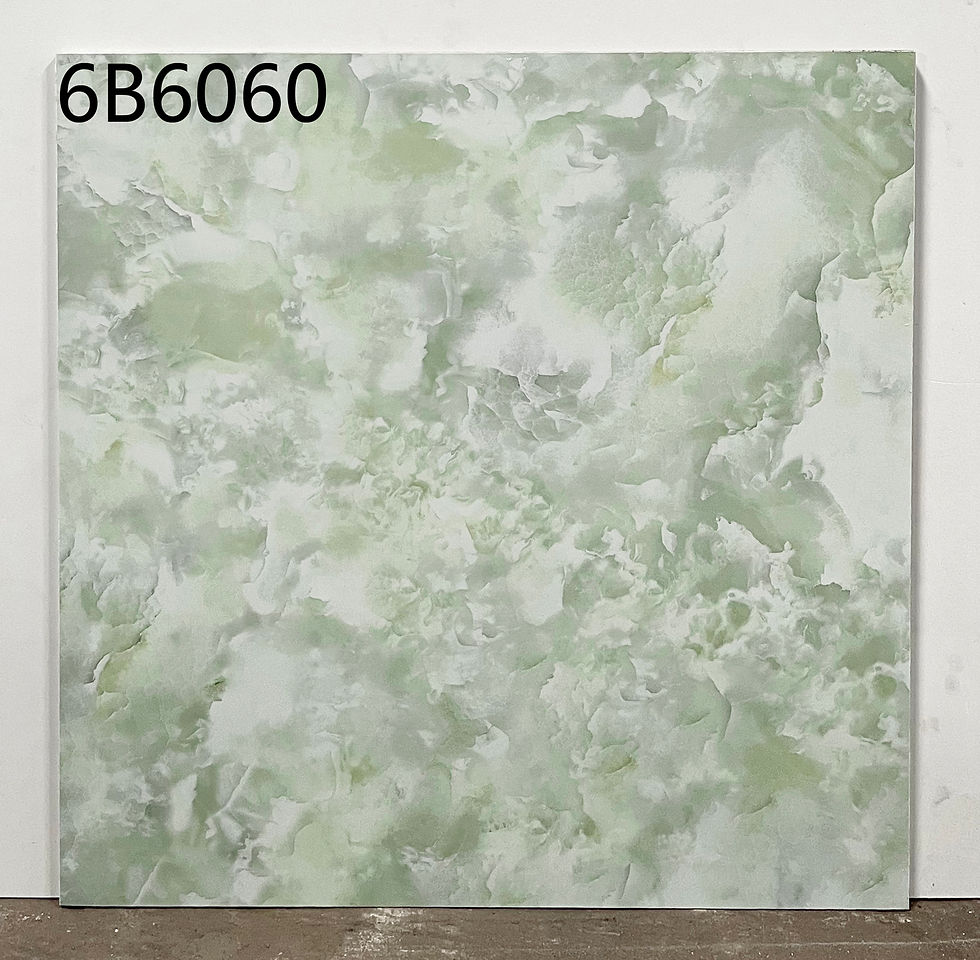 縮圖：中國佛山磁磚 China Foshan Marble Tiles Glossy 大理石磁磚 連紋磁磚 地磚 牆磚 釉面磚 6B6060 60×60cm