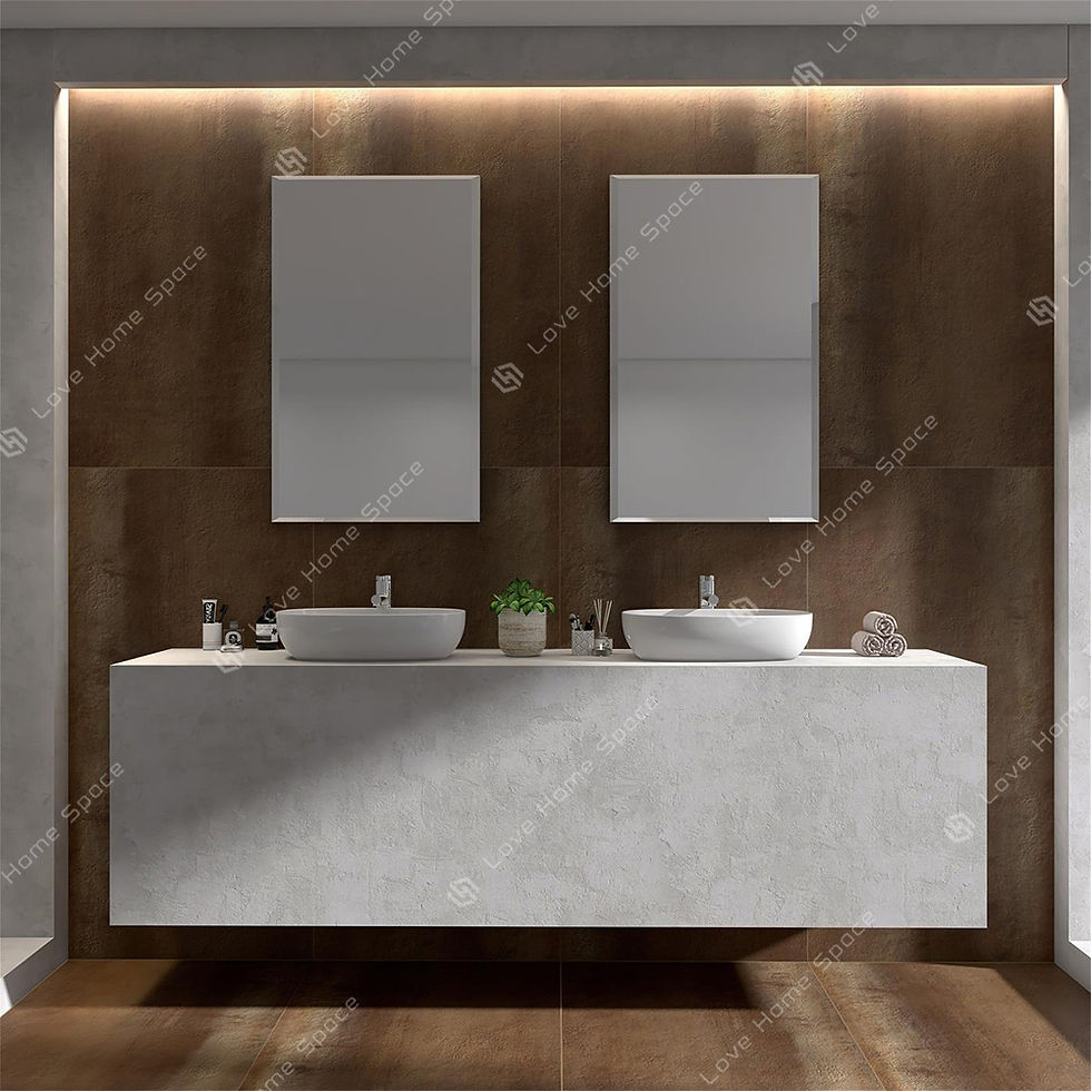 縮圖：意大利設計磁磚 Italian Design Tiles 金屬質感 鐵鏽 FS7515075GY 75×150cm 地磚 牆磚 柔光磚 半拋幹粒工藝 啞柔面