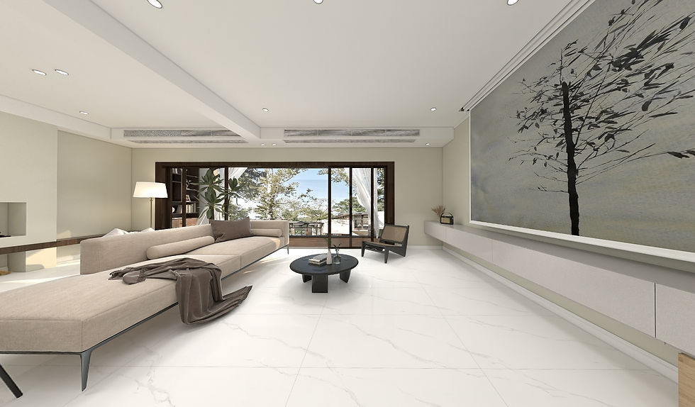 縮圖：中國佛山磁磚 China Foshan Marble Tiles Glossy 大理石磁磚 連紋磁磚 地磚 牆磚 釉面磚 126E6146L 60×120cm