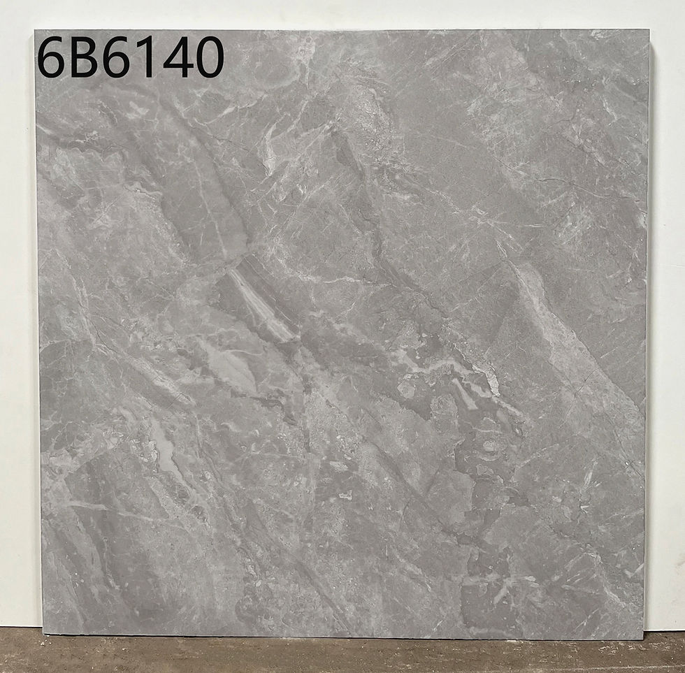 縮圖：中國佛山磁磚 China Foshan Marble Tiles Glossy 大理石磁磚 連紋磁磚 地磚 牆磚 釉面磚 6B6140 60×60cm