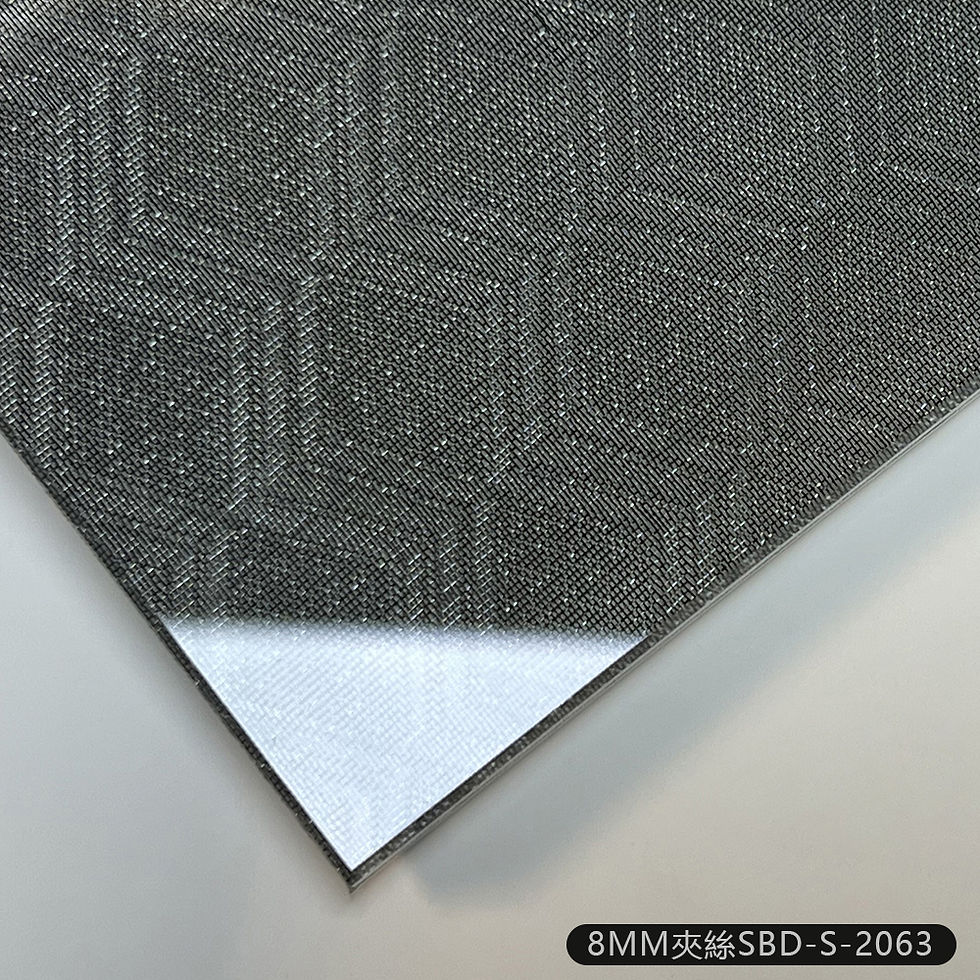 縮圖：鋁門可選 夾絲玻璃 藝術玻璃 Laminated Glass Article Glass