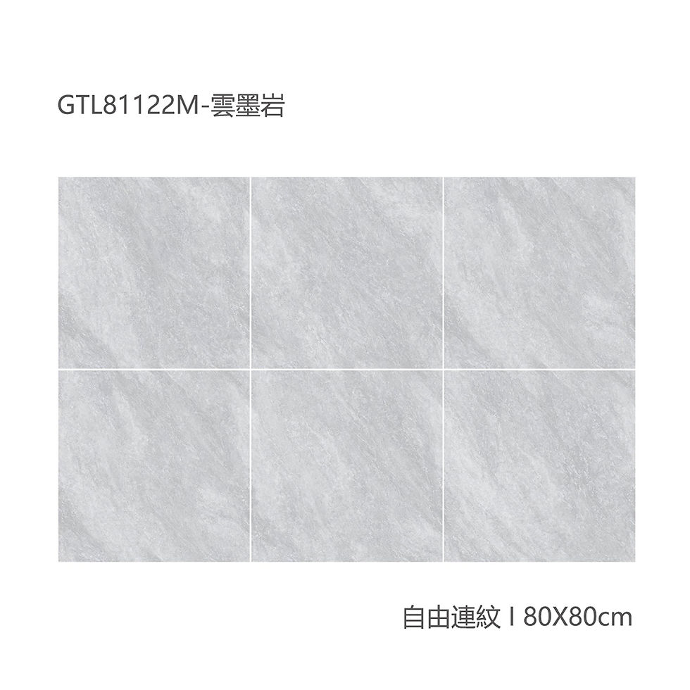 縮圖：中國佛山磁磚 China Foshan Marble Tiles Glossy GTL81122M 大理石磁磚 地磚 牆磚 釉面磚 亮光面 80×80cm