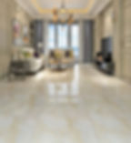 縮圖：中國佛山磁磚 China Foshan Marble Tiles Glossy 大理石磁磚 連紋磁磚 地磚 牆磚 釉面磚 6B6001 60×60cm