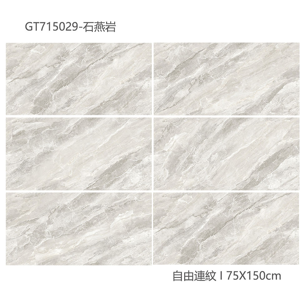 縮圖：中國佛山磁磚 China Foshan Marble Tiles Glossy GT715029 大理石磁磚 地磚 牆磚 釉面磚 亮光面 75×150cm