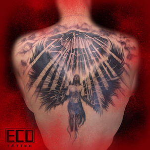 Full Back Tattoo Camden