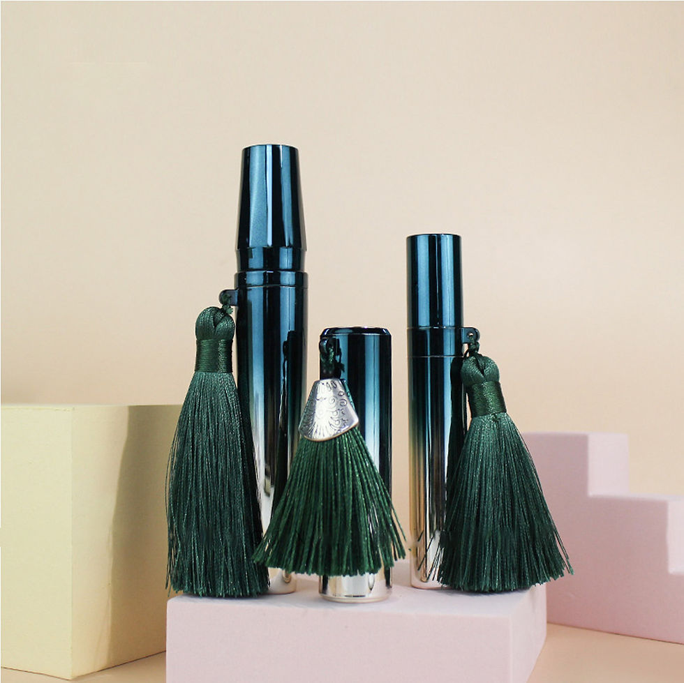 Thumbnail: Round Tube Spray-Plated Gradient Lip Glaze Tube Lipstick Tube Eyelash Tube