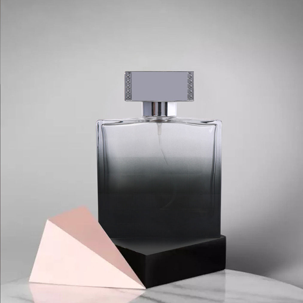 100ml Black Gradient Glass Perfume