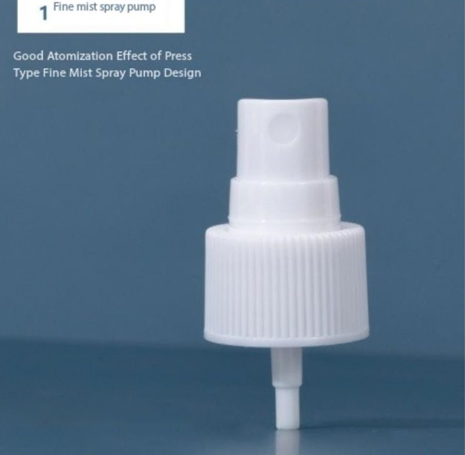 Thumbnail: Custom 100ml Alcohol Spray Bottle  Transparent Round Shoulder With Small Nozzle