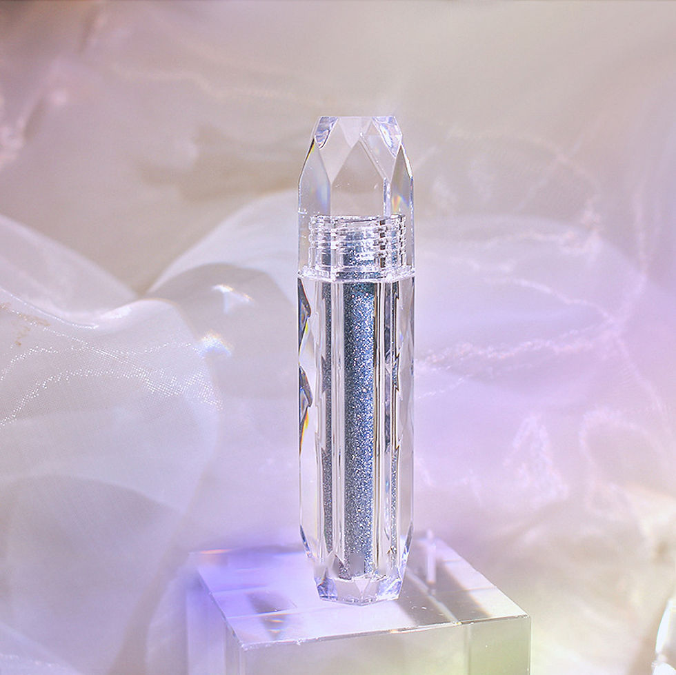 Thumbnail: 1.8ml Diamond Transparent Thick Wall Lip Glaze Lip Gloss Tube Liquid Eye Shadow