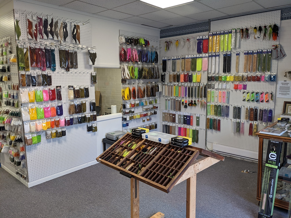 fly shop located in springville ny near cattaraugus creek