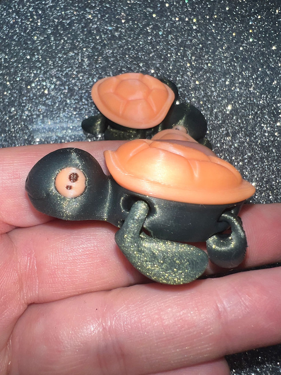Thumbnail: Glow Shell Turtle Keychains! 