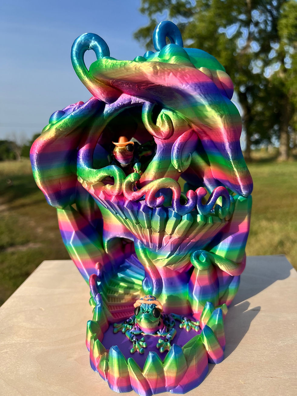 Crystal Mushroom Dice Tower