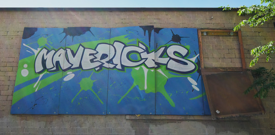 Mavs+Dr Pepper Murals