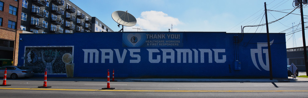 Mavs Gaming Hub Mural