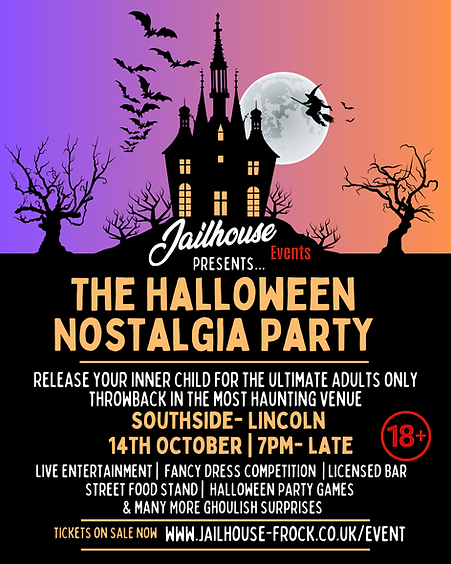 Jailhouse Presents: The Halloween Nostalgia Party