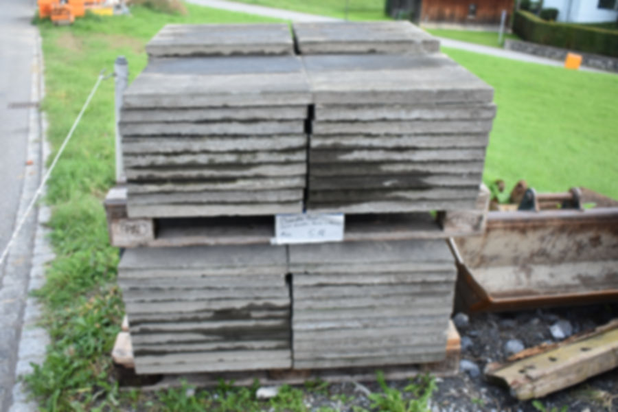 Beton-Gehwegplatten
