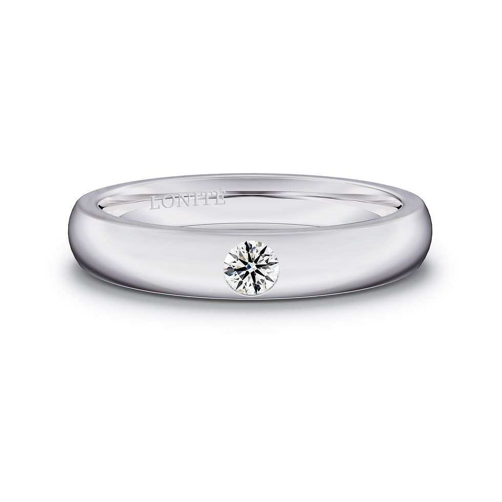 Miniaturbild: Solitär-Diamant-Zigeunerring