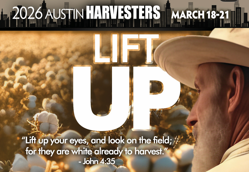 Austin Harvesters 2026: Pastor Roland Perez
