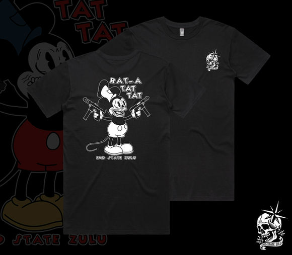 End State Zulu graphic tee—veteran-owned Australian brand blending military humour, pop culture, and unapologetic design.