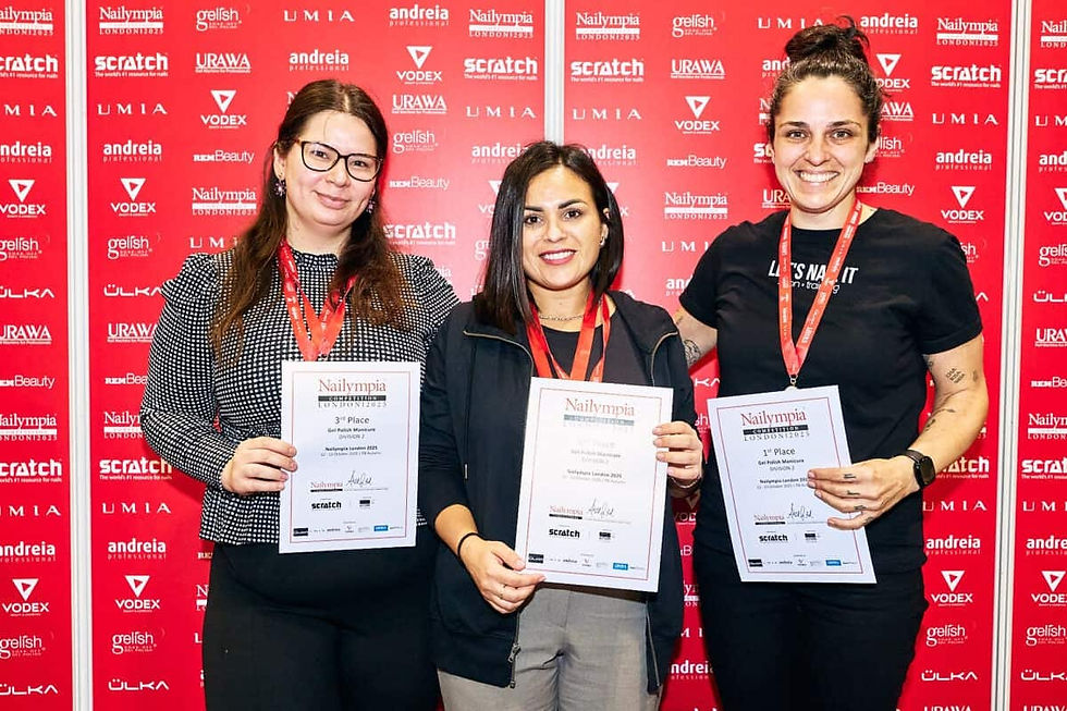 Nailympia 2025 1st place Gel Polish