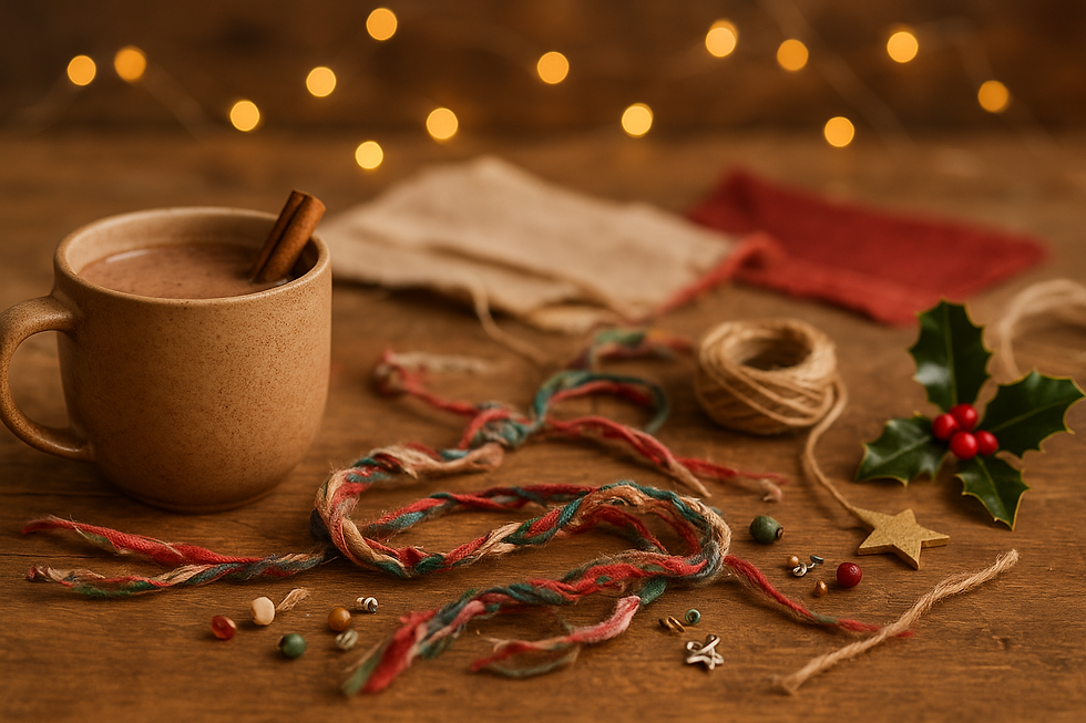 Cacao Ceremony With Christmas Gift Twine Making Workshop