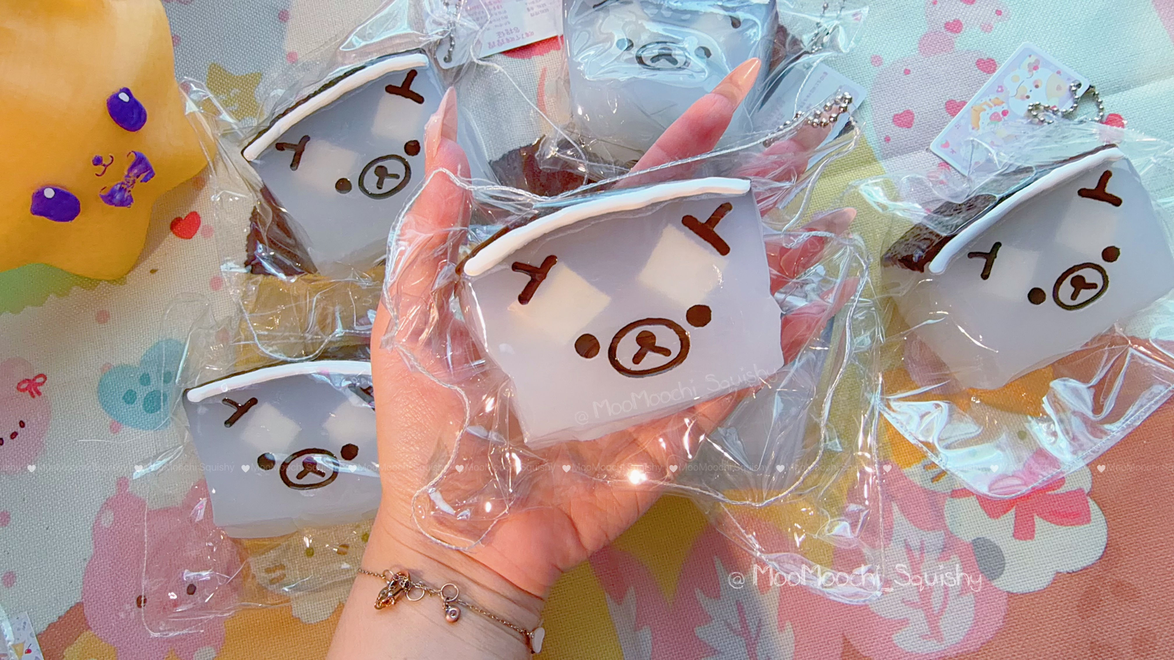 Rilakkuma Coconut Jelly Taba Squishy