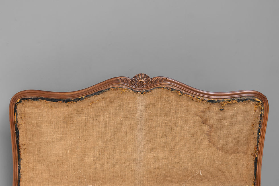 Thumbnail: French Three Panel Corbeille Bed