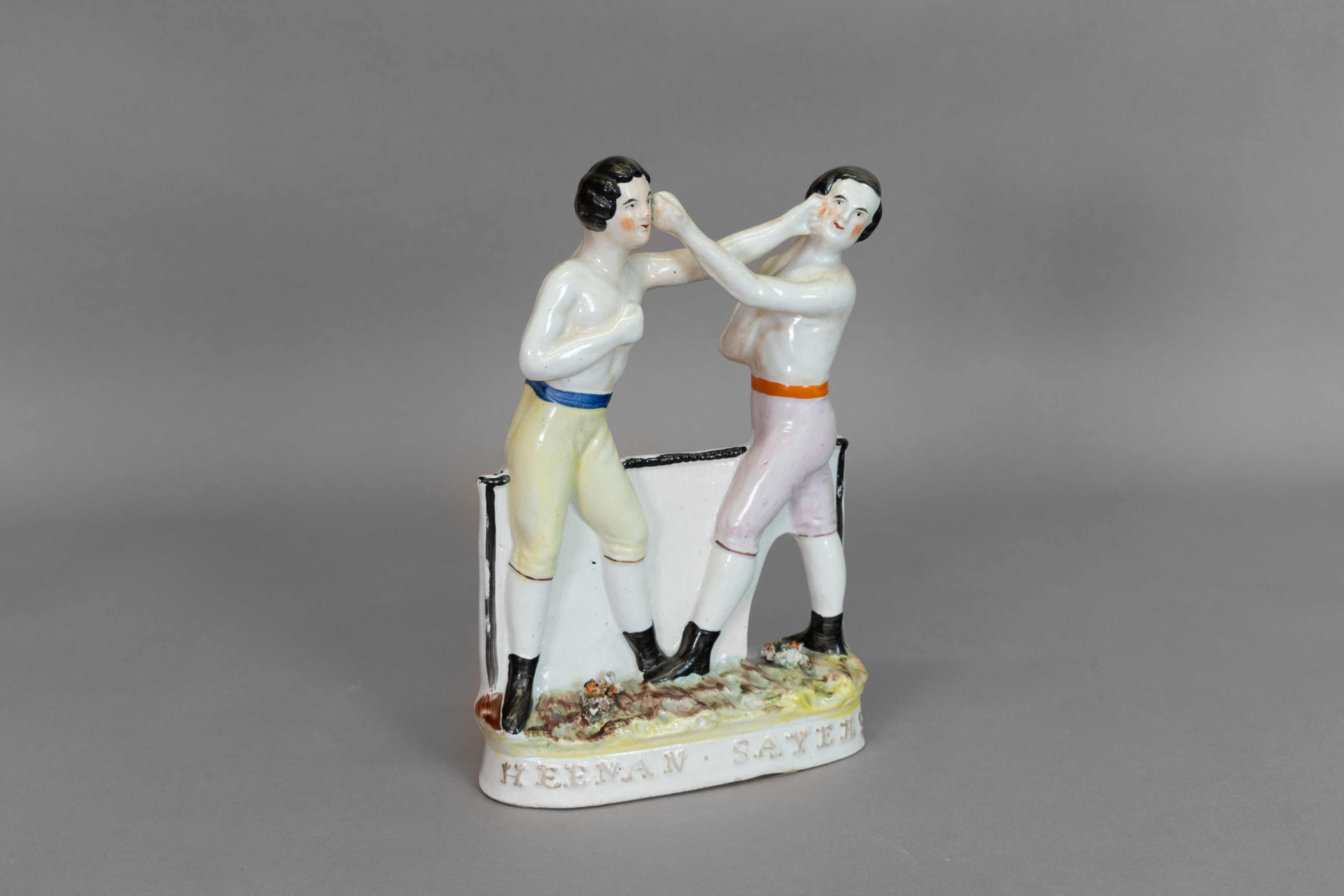 Heenan & Sayers Staffordshire Figure