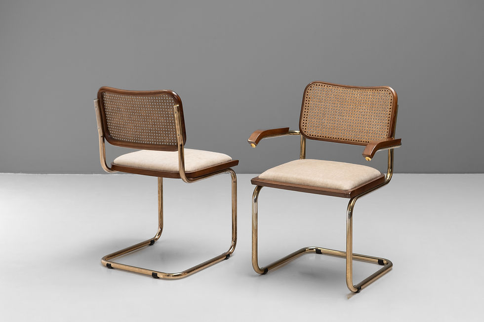 Thumbnail: Six Cesca Style Dining Chairs