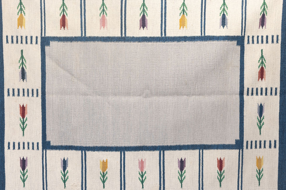 Thumbnail: Mid-Century Floral Kilim