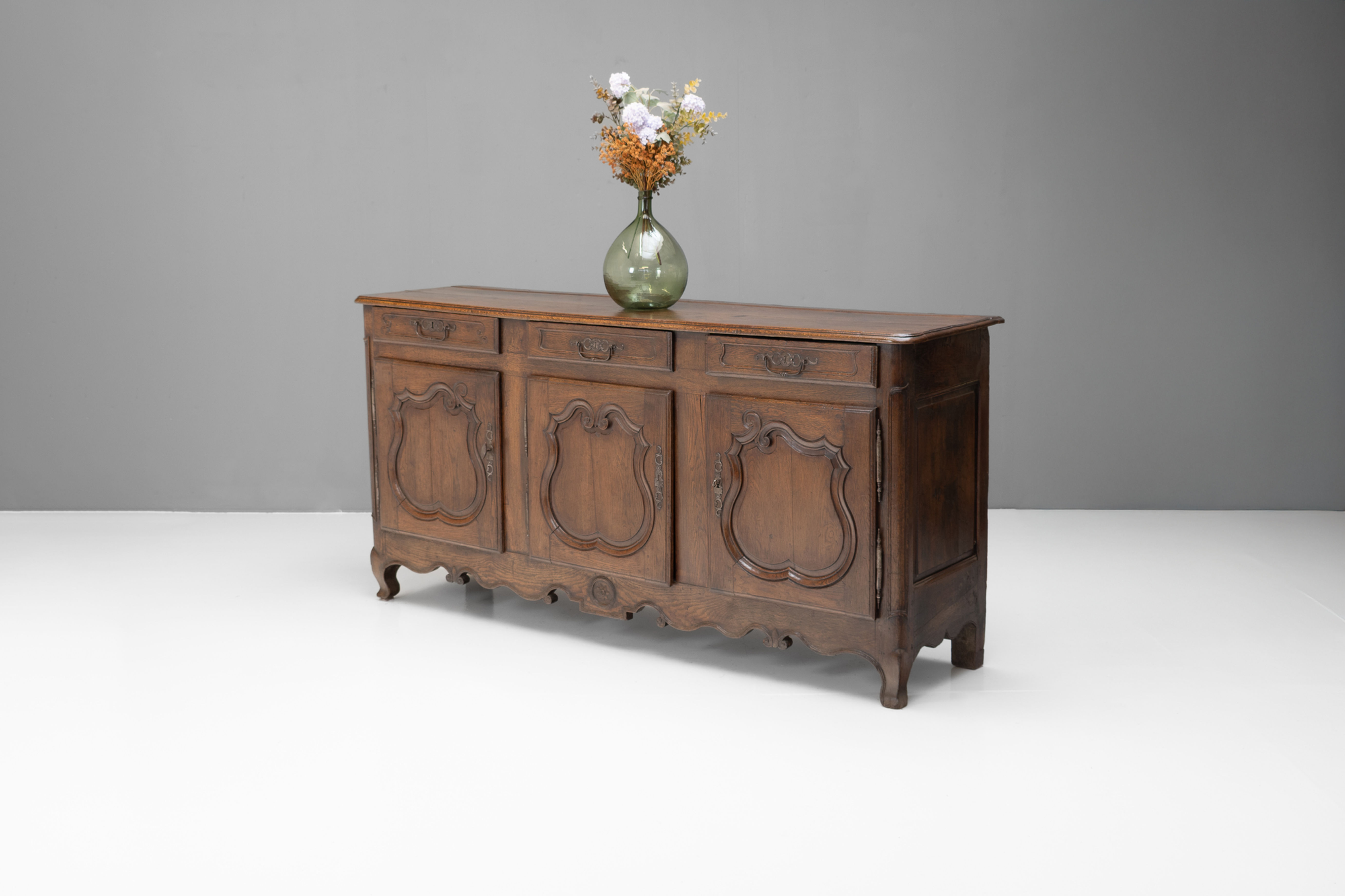 Large Chestnut Buffet