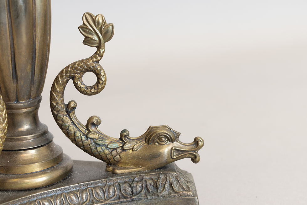 Thumbnail: Solid Brass Table Lamp