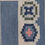 Thumbnail: Mid-Century Swedish Kilim in Blue and Cream