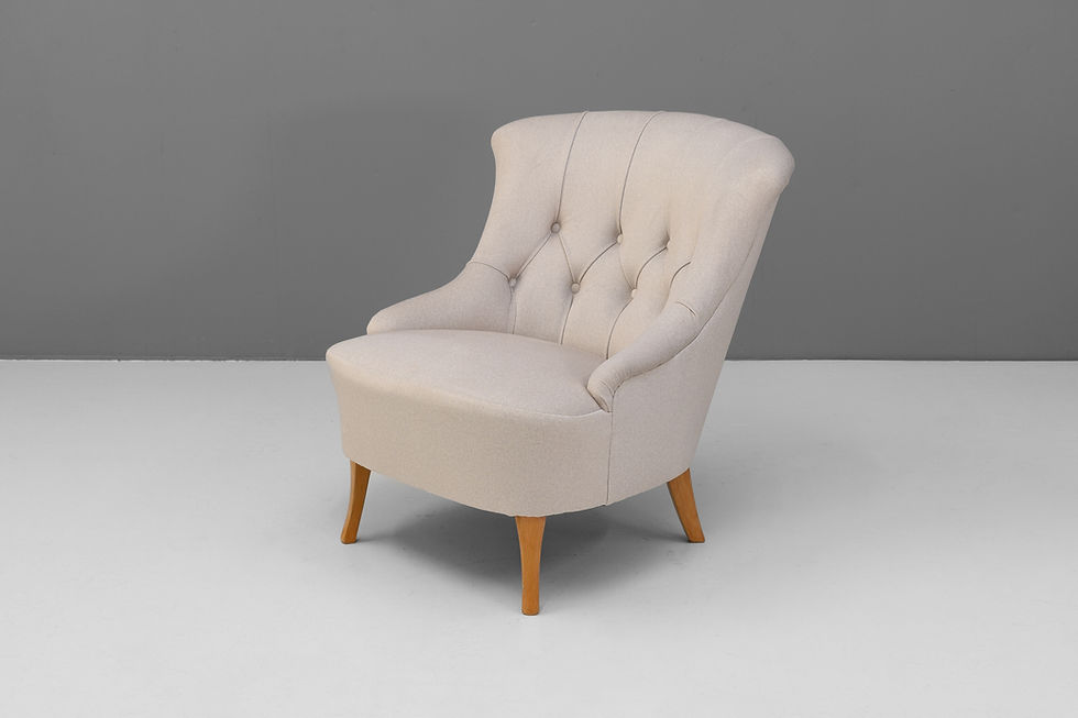 Thumbnail: Pair of Swedish Cocktail Chairs