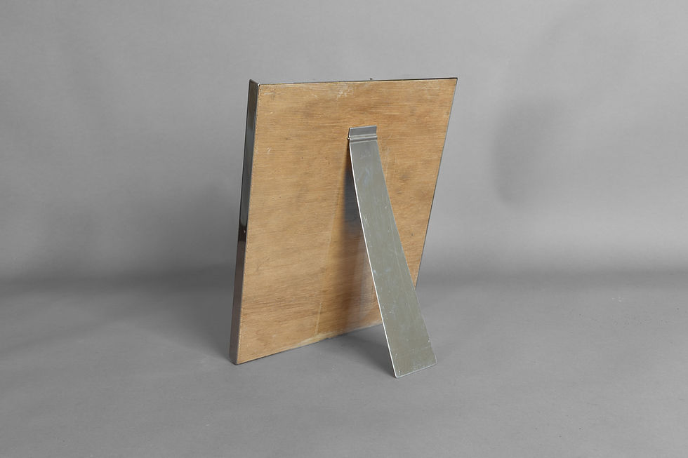Thumbnail: Silver Plated Vanity Mirror