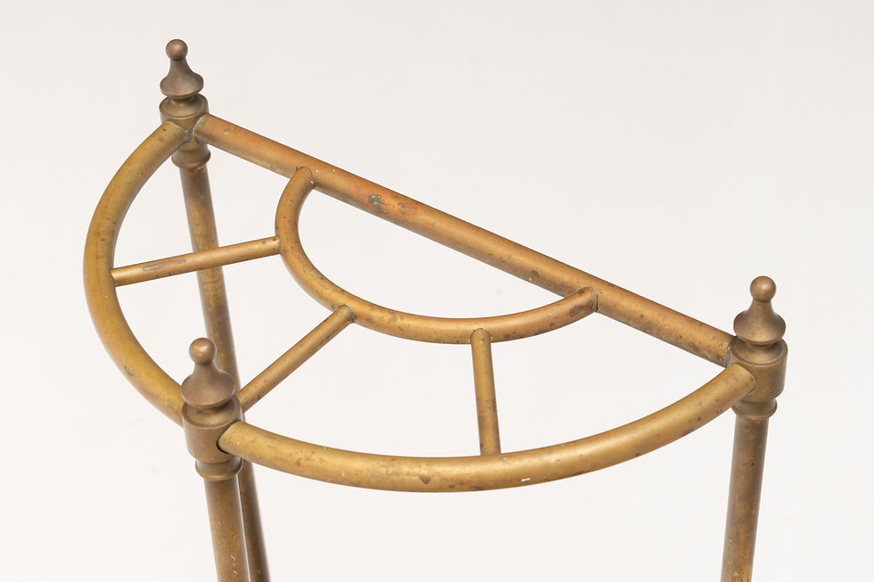Thumbnail: Demi-Lune Brass Stick Stand