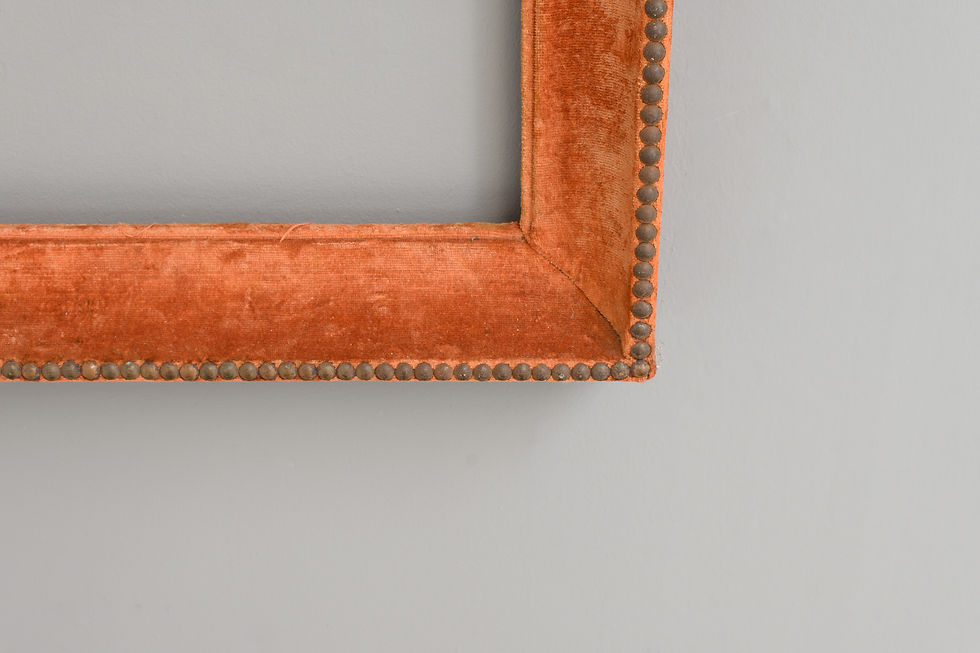 Thumbnail: Fabric Covered Picture Frame