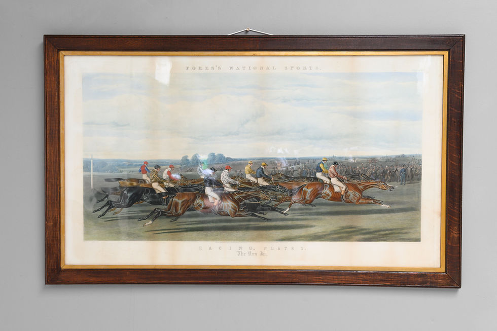 Thumbnail: Set of Four Racing Prints