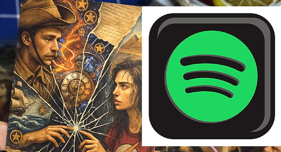 Time Travelers Tarot music album cover s