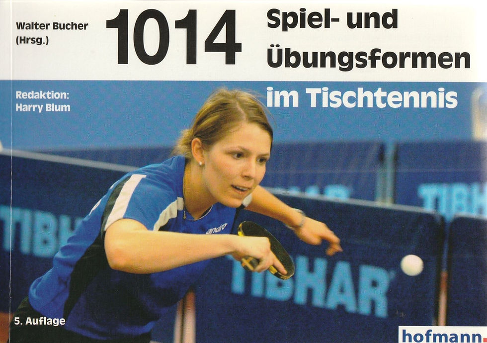 1014 Spiel- und Übungsformen im Tischtennis (H. Blum)