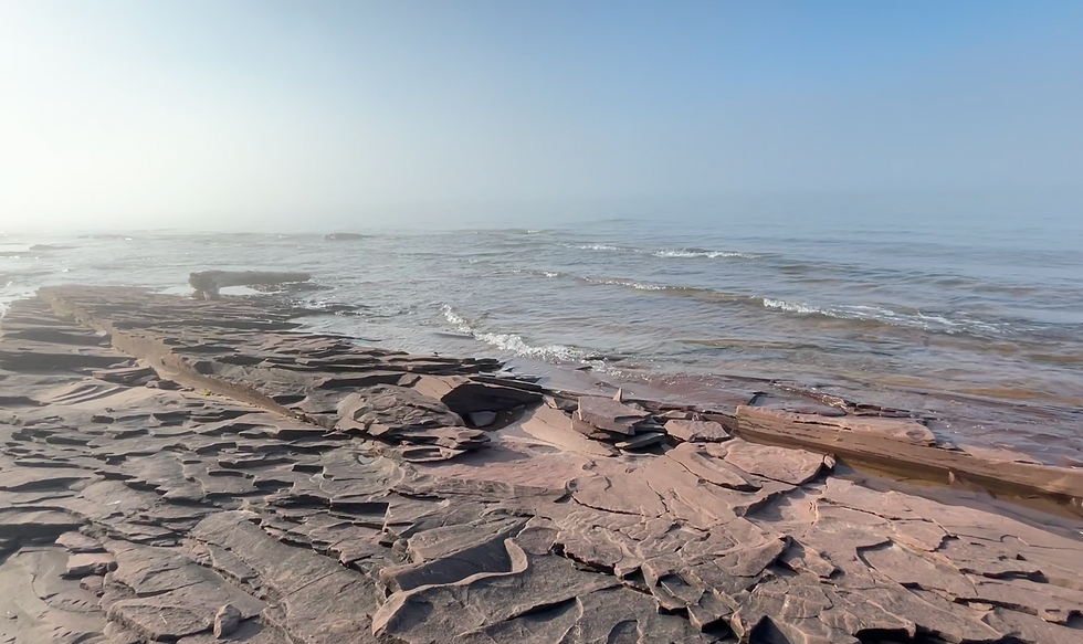 Basalt Rock along Lake Superior