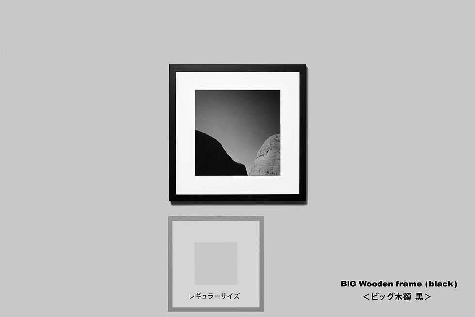 サムネイル： オーストラリア,ウルル,カタジュタ,写真,インテリアフォト,風景,オリジナルプリント,モノクロ,正方形,インテリア,額入り,額縁,額装,アート,プレゼント,おしゃれ,モダン,壁掛け,アルミ額,木製額,木額,世界遺産,パワースポット,フレーム,壁飾り