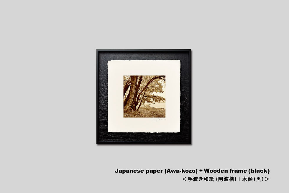 サムネイル： 写真,北海道,洞爺湖,インテリアフォト,水辺,風景,おしゃれ,プレゼント,手漉き和紙,和モダン,和室,アート,額入り,ギャラリー,壁掛け,額装,額縁,写真販売,IGREBOW