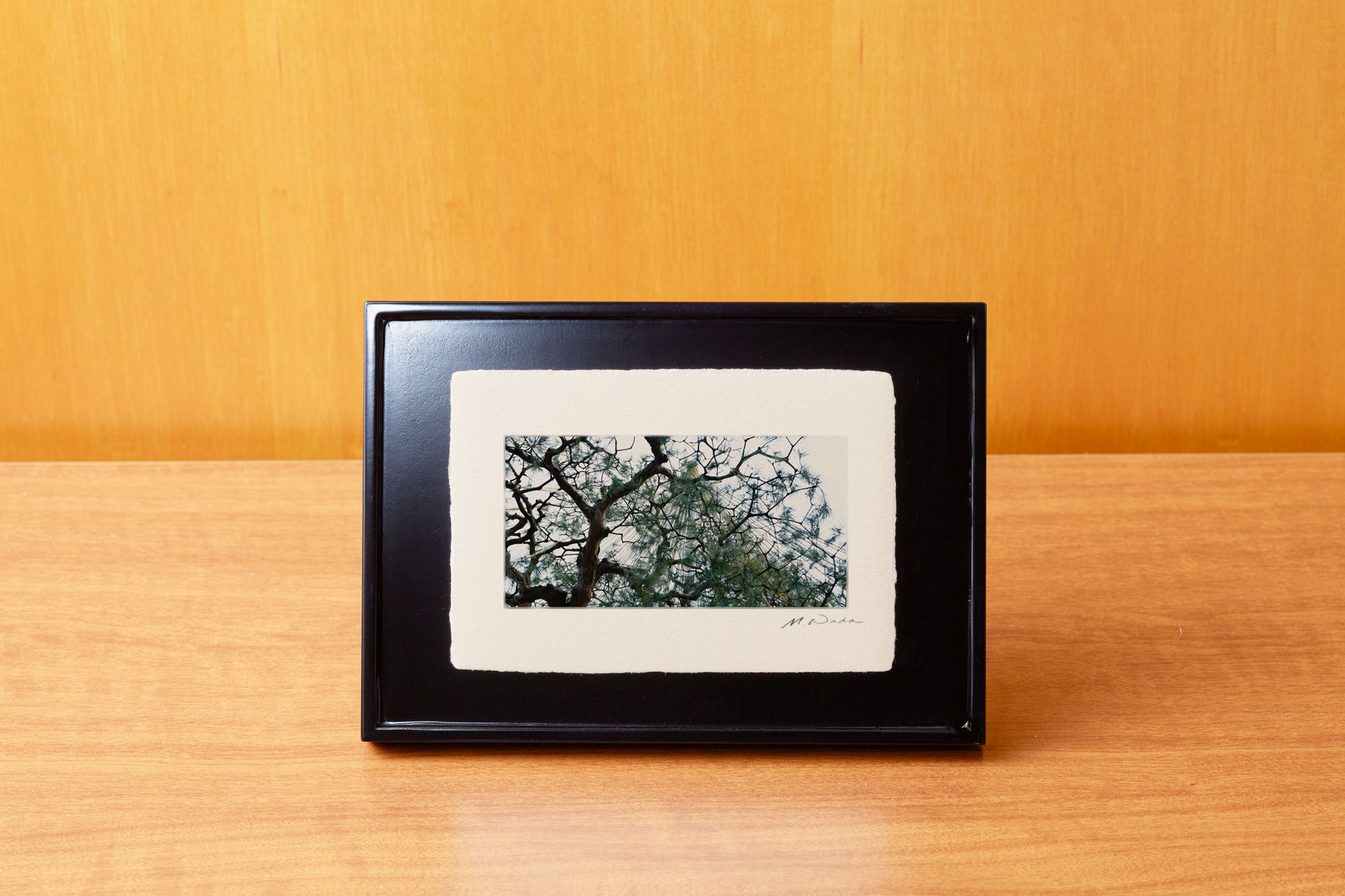 卓上額,デスクトップ,越前和紙,手漉き和紙,写真,兼六園,松,木,石川県,インテリアフォト,おしゃれ,モダン,卓上額,置き型,玄関,オリジナルプリント,フォトフレーム,プレゼント,ギフト