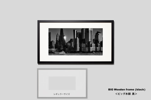 NY Manhattanマンハッタン フォトフレーム　壁掛け ニューヨーク マンハッタン風景 写真|モノクロ,インテリア,アート,額